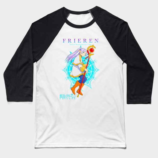 Frieren Baseball T-Shirt by Vhitostore